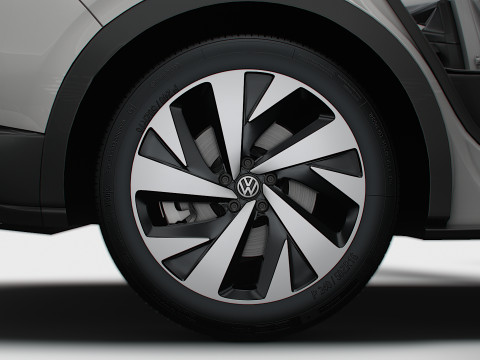 VW ID 4 Commercial HQInterior 2025 3D मॉडल