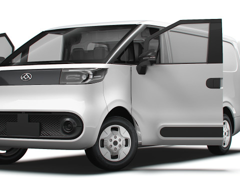 Maxus eDELIVER 5 L1H1 HQInterior 2026 3D Model
