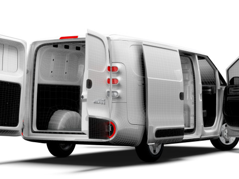 Maxus eDELIVER 5 L1H1 HQInterior 2026 3D Model