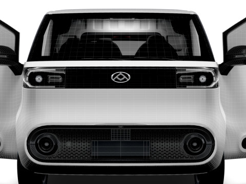 Maxus eDELIVER 5 L1H1 HQInterior 2026 3D Model