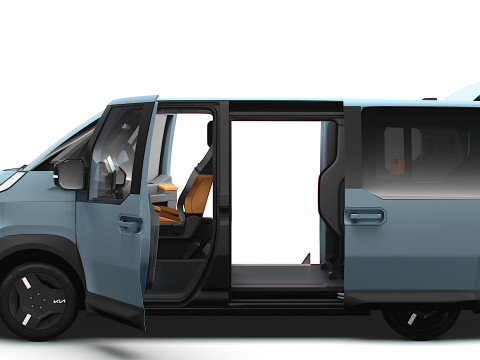 KIA PV5 Wheelchair L2H1 HQInterior 2026 3D Модель
