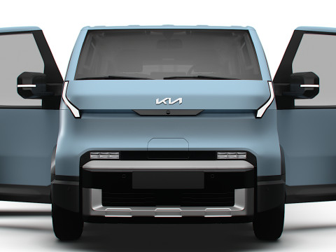 KIA PV5 Wheelchair L2H1 HQInterior 2026 3D Модель