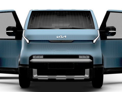 KIA PV5 Wheelchair L2H1 HQInterior 2026 3D Модель