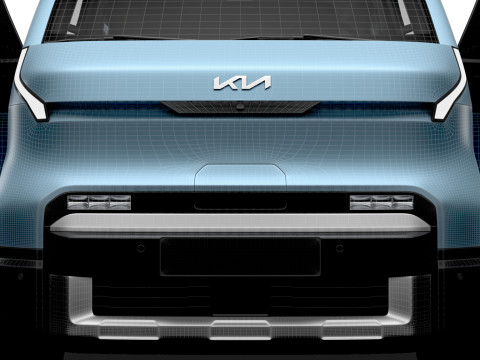 KIA PV5 Wheelchair L2H1 HQInterior 2026 3D Модель