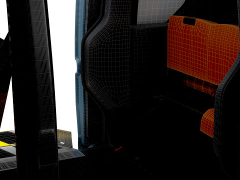 KIA PV5 Wheelchair L2H1 HQInterior 2026 3D Модель