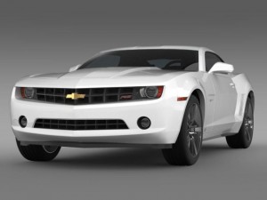 chevrolet camaro 45th ae 2012 3D-Modell
