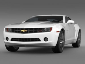 chevrolet camaro 45th ae 2012 3D Model