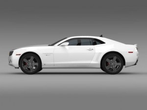 chevrolet camaro 45th ae 2012 3D Модель