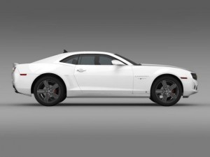 chevrolet camaro 45th ae 2012 3D Модель