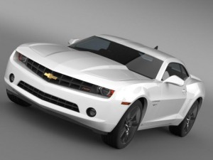chevrolet camaro 45th ae 2012 3D Модель