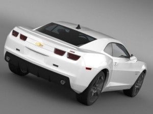 chevrolet camaro 45th ae 2012 3D Модель