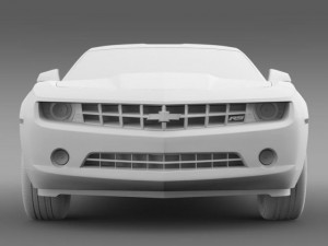 chevrolet camaro 45th ae 2012 3D Модель
