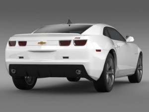 chevrolet camaro 2010 Modelo 3D