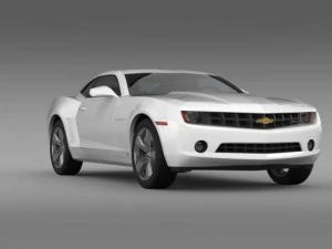 chevrolet camaro 2010 3D Model
