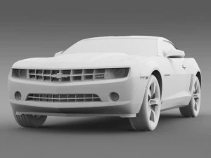 chevrolet camaro 2010 3D Model