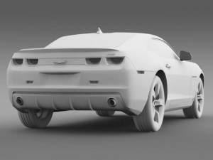 chevrolet camaro 2010 Modelo 3D