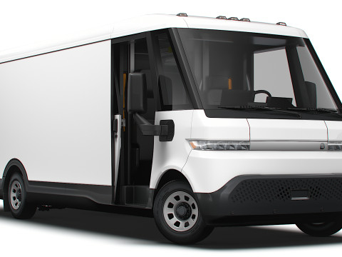 BrightDrop Zevo 600 HQInt 2025 Model 3D