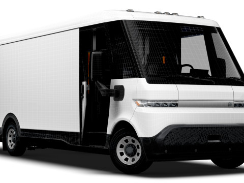BrightDrop Zevo 600 HQInt 2025 Model 3D