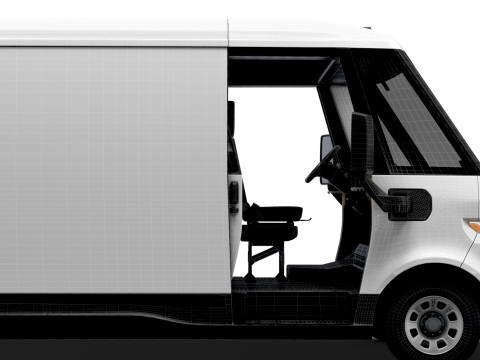 BrightDrop Zevo 600 HQInt 2025 Model 3D