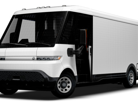 BrightDrop Zevo 600 HQInt 2025 Model 3D
