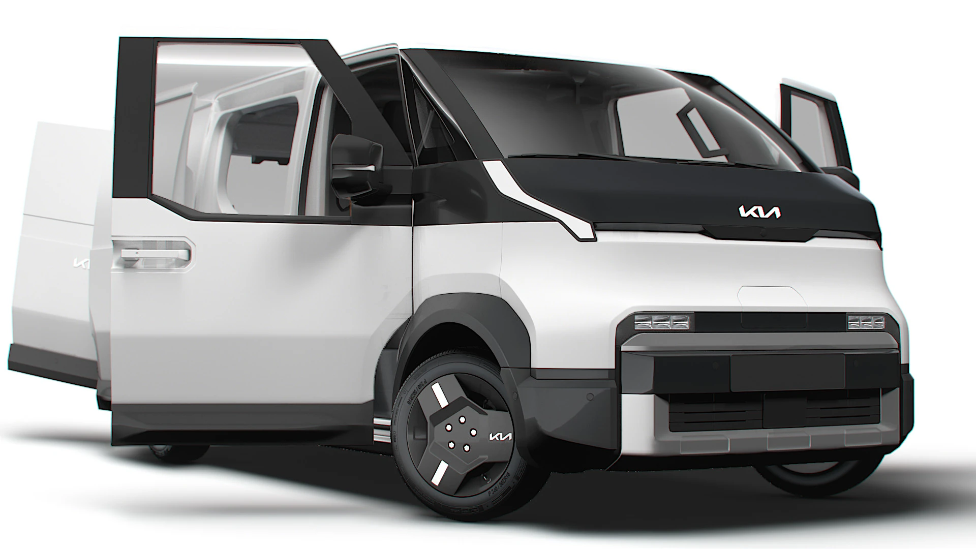 KIA PV5 Cargo L2H1 HQInterior 2026 UKspec 3D Model .c4d .max .obj .3ds .fbx .stl .blend 