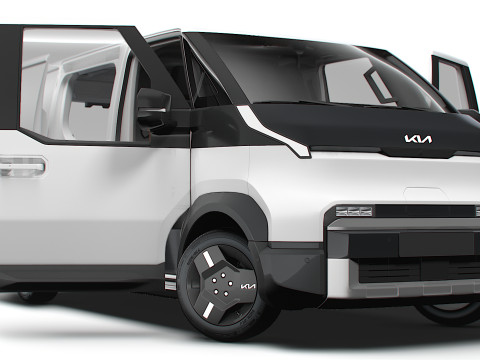 KIA PV5 Cargo L2H1 HQInterior 2026 UKspec 3D Model