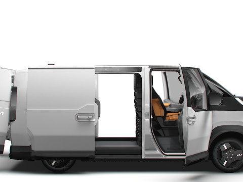 KIA PV5 Cargo L2H1 HQInterior 2026 UKspec 3D Модель