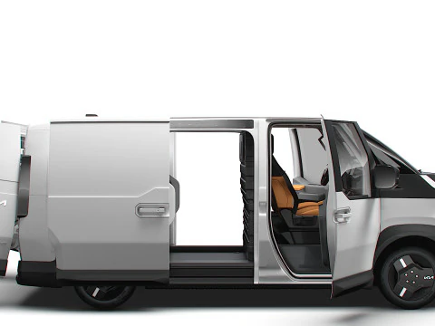 KIA PV5 Cargo L2H1 HQInterior 2026 UKspec 3D Model