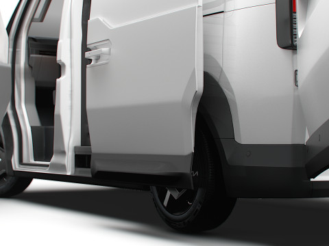 KIA PV5 Cargo L2H1 HQInterior 2026 UKspec 3D Модель