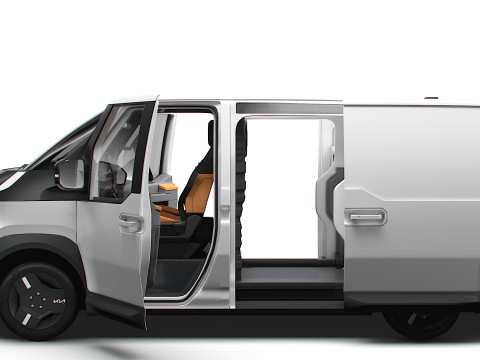 KIA PV5 Cargo L2H1 HQInterior 2026 UKspec 3D Модель