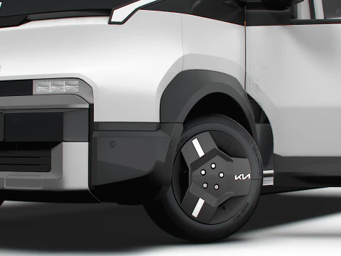 KIA PV5 Cargo L2H1 HQInterior 2026 UKspec 3D Model