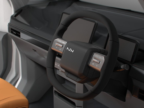 KIA PV5 Cargo L2H1 HQInterior 2026 UKspec 3D Модель