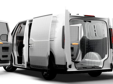 KIA PV5 Cargo L2H1 HQInterior 2026 UKspec 3D Model