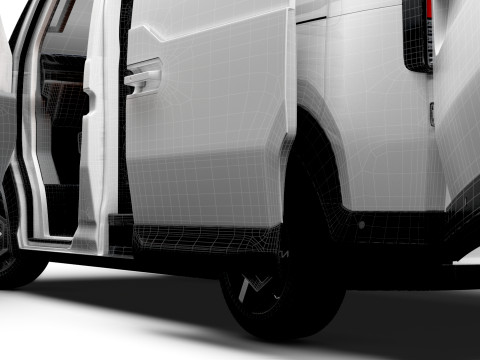 KIA PV5 Cargo L2H1 HQInterior 2026 UKspec 3D Модель