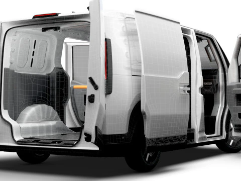 KIA PV5 Cargo L2H1 HQInterior 2026 UKspec 3D Model