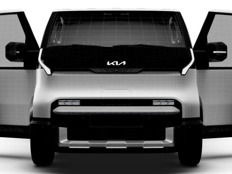 KIA PV5 Cargo L2H1 HQInterior 2026 UKspec 3D Model