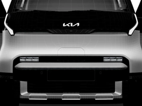KIA PV5 Cargo L2H1 HQInterior 2026 UKspec 3D Model
