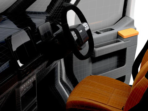 KIA PV5 Cargo L2H1 HQInterior 2026 UKspec 3D Model