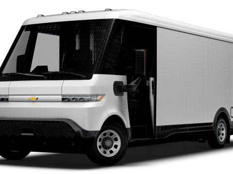 Chevrolet BrightDrop 600 HQInt 2026 3D 모델