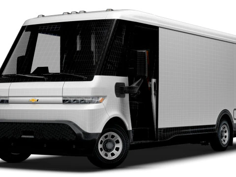 Chevrolet BrightDrop 600 HQInt 2026 3D Model