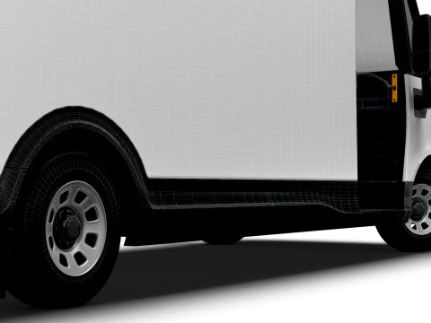Chevrolet BrightDrop 600 HQInt 2026 3D Model