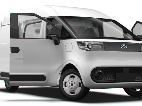 Maxus eDELIVER 5 L1H2 HQInterior 2026 3D Modell