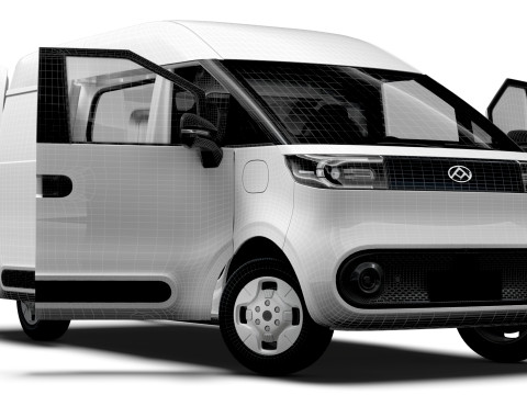 Maxus eDELIVER 5 L1H2 HQInterior 2026 3D Model