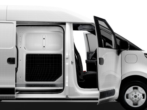 Maxus eDELIVER 5 L1H2 HQInterior 2026 3D Model