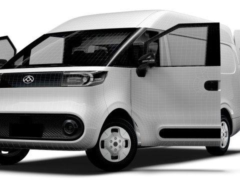Maxus eDELIVER 5 L1H2 HQInterior 2026 3D Model