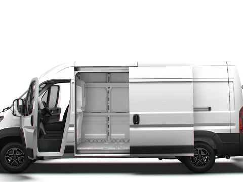 Citroen Jumper Van L3H2 HQInt UKspec 2026 3D Model