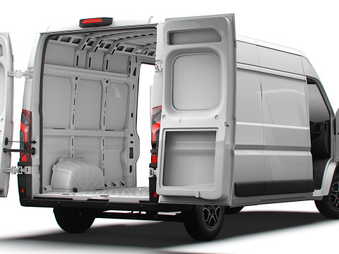 Citroen Jumper Van L3H2 HQInt UKspec 2026 3D Modell