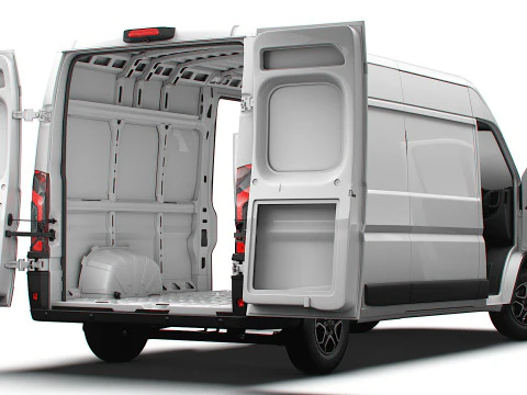 Citroen Jumper Van L3H2 HQInt UKspec 2026 3D Model