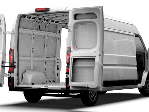 Citroen Jumper Van L3H2 HQInt UKspec 2026 3D Modell