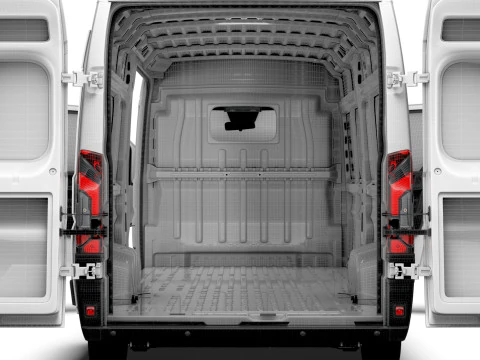 Citroen Jumper Van L3H2 HQInt UKspec 2026 3D Model